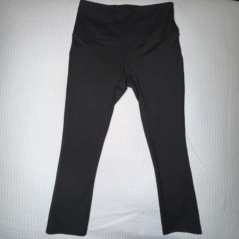 DSG Momentum Capri Womens XXS Black High Rise Crop Leggings